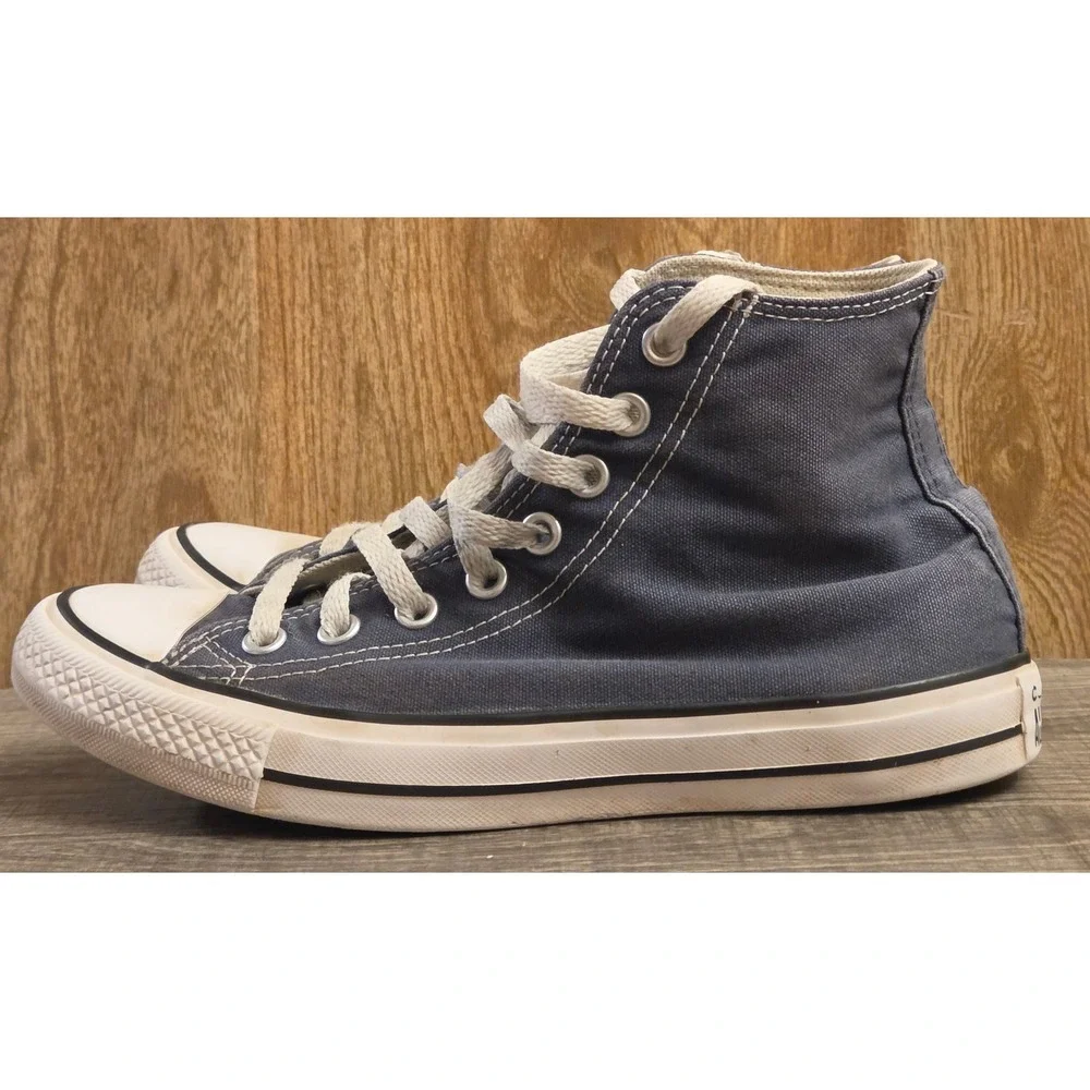 Converse High Top Shoes Sneakers Womens 8.5 Mens 6.6.5 Navy